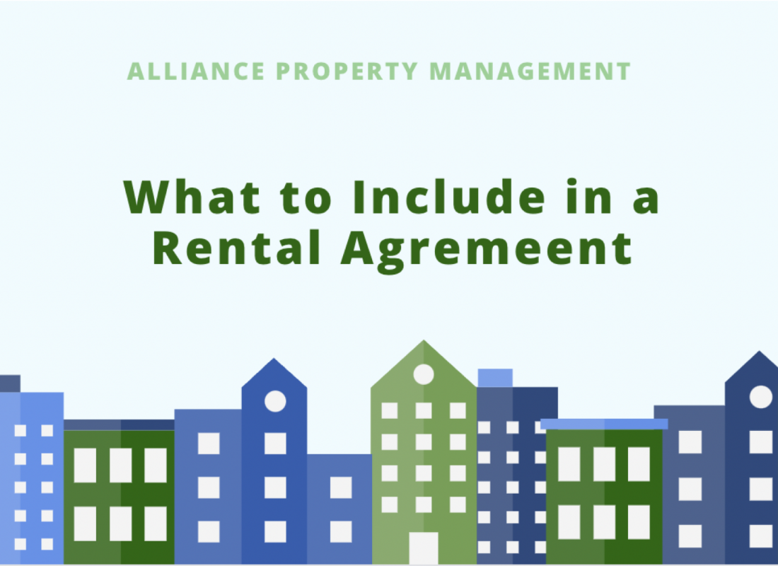 What to Include in a Rental Agremeent